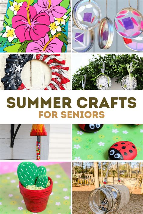 pinterest crafts for seniors|easy summer crafts for seniors.